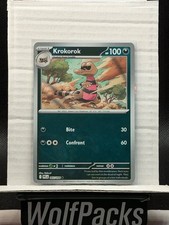 Pokémon TCG Phantasmal Flames - Krokorok #65 Common Reverse Holo