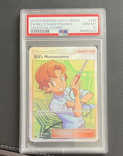 Bill's Maintenance graded PSA 10 for sale on eBay