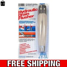 DrainJet Unclogging Tool - Professional Grade Flush Technology Made in USA