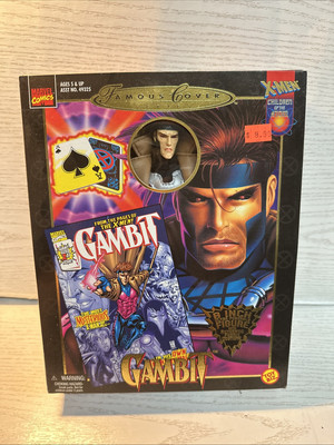 Marvels X-Men Famous Cover Series Gambit 8'' Action Figure 1999 Toy Biz