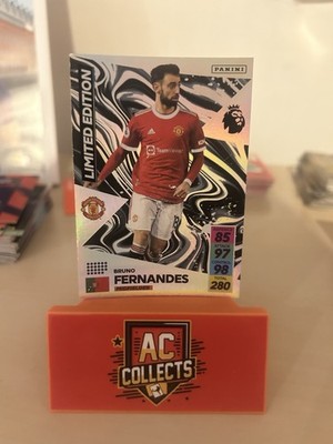 Bruno Fernandes Limited Edition Karte Premier League Adrenalyn XL 2021/22 (B)