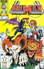 Animax #1 Marvel 1986 (VF-NM) Stock Image