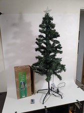 4 ft Pre-Lit Holiday Essence Christmas Tree Multicolor LED Decorations Box