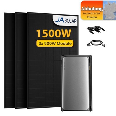 1500W Balkonkraftwerk mit Speicher ECOFLOW Stream Pro 1920Wh All-in-OneAkku