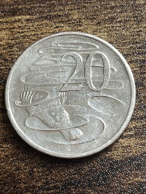 2006 Australia 20 Cents Copper-Nickel Platypus Q. Elizabeth II