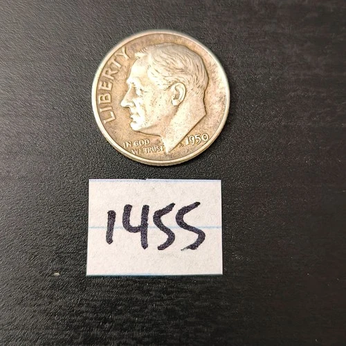 1950 Roosevelt Dime  VG details