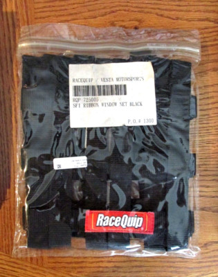 NEW - RaceQuip SFI Ribbon Window Net - 725005 - IMCA - Modified - Sportsman