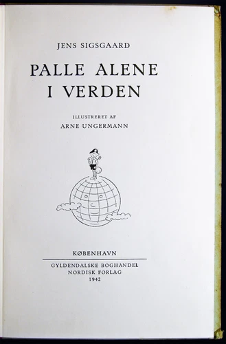 1942 JENS SIGSAARD ARNE UNGERMANN PALLE ALENE I VERDEN 1st ED DENMARK - 第 2 张/共 5 张