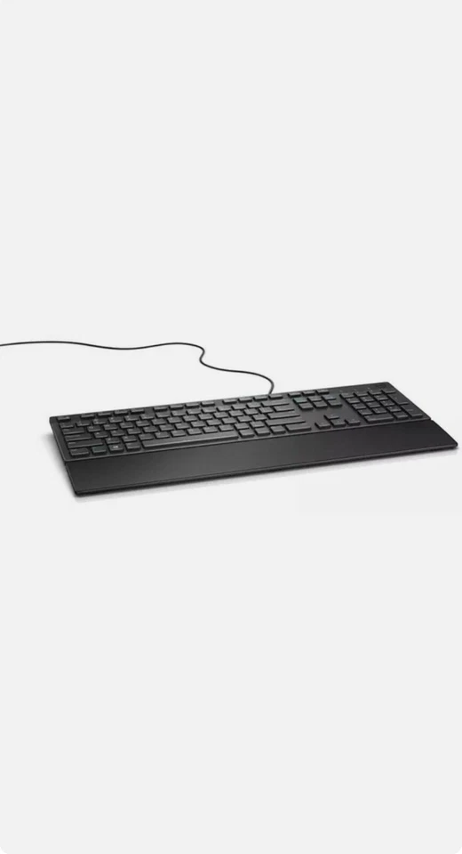 580-ADGV Dell KB216 - Keyboard - USB - black - for Inspiron 17 5759, 3459, Preci - Image 2 of 3