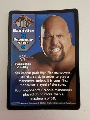 Big Show Superstar Card - WWF/WWE Raw Deal - SS3