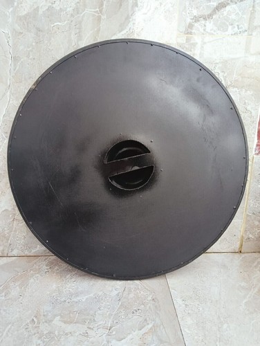 Viking Wooden Round Shield Armor 24" With Wooden Steel Medieval Shield LARP GIFT - Picture 5 of 5