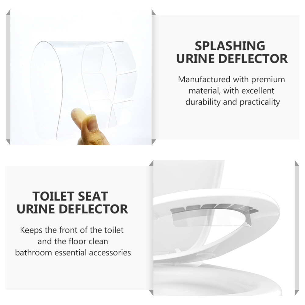 Toilet Seat Urine Deflector Potty Training Guard Splash Kid Bedpan eBay