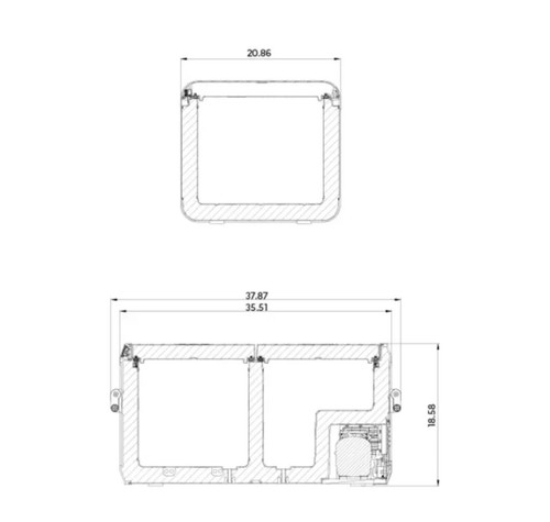 Dometic CFX3 95 Dual Zone Powered Cooler - Picture 3 of 3
