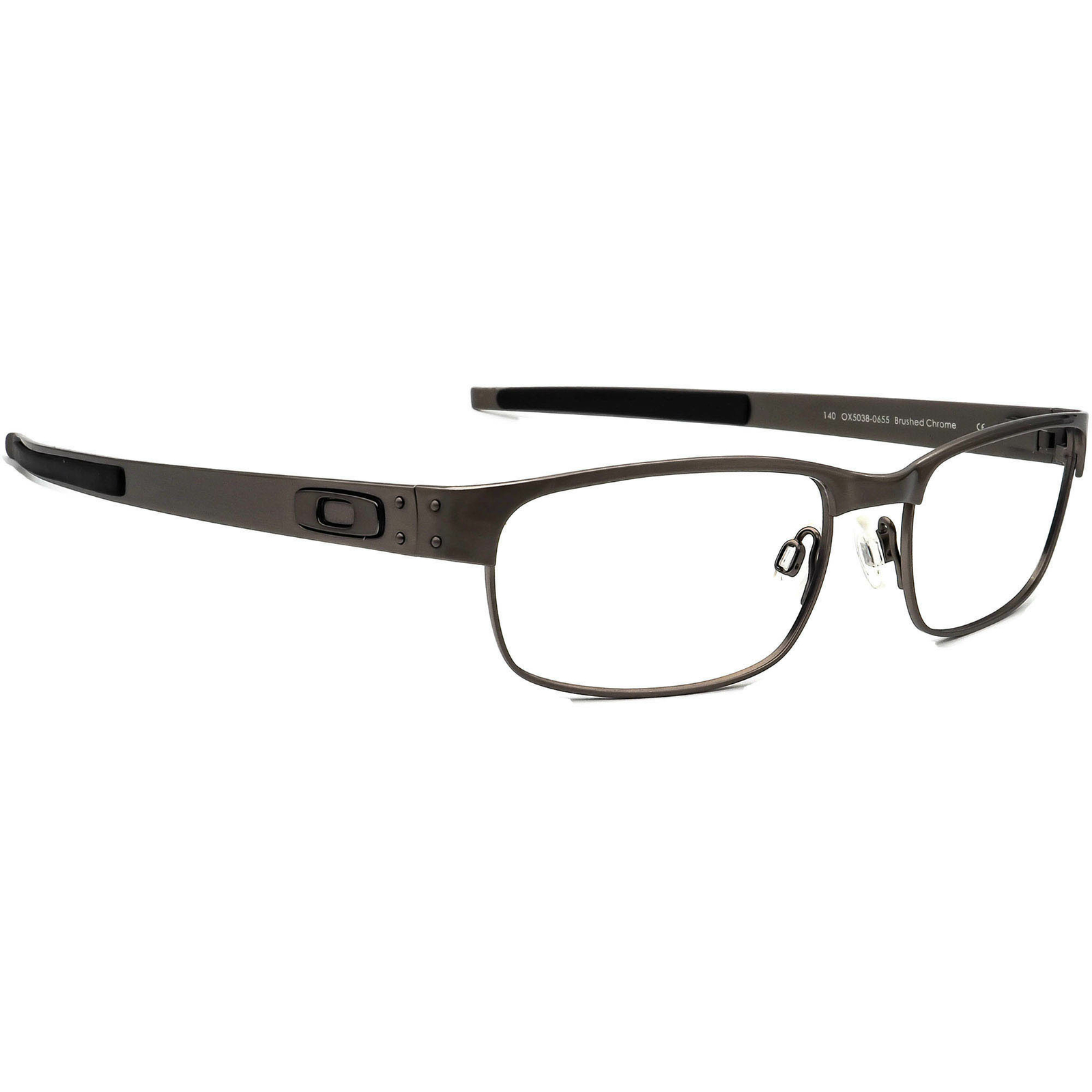 Oakley Eyeglasses OX5038-0655 Metal Plate Brushed Chrome Metal 