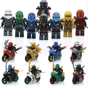 Details About Set 8pcs Ninja Motorcycle Sets Kai Jay Cole Zane Nya Lloyd Lego Toys Custom