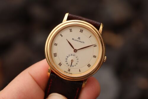 Blancpain Villeret Calendar ref. 4795 in 18k Yellow Gold 34mm Automatic - Picture 1 of 7