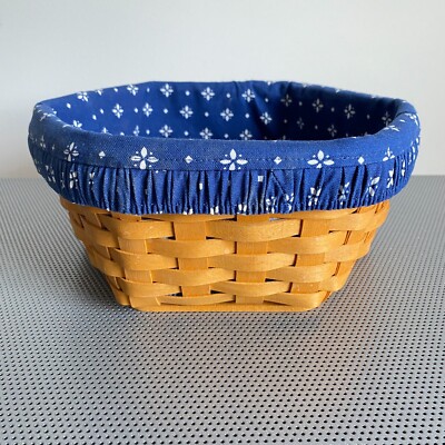 Vintage 1998 Longaberger 10  Generations Basket With Liner