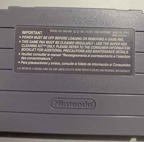 NBA Showdown w/ manual Super Nintendo SNES Tested works! Authentic EA Sports - Picture 6 of 14