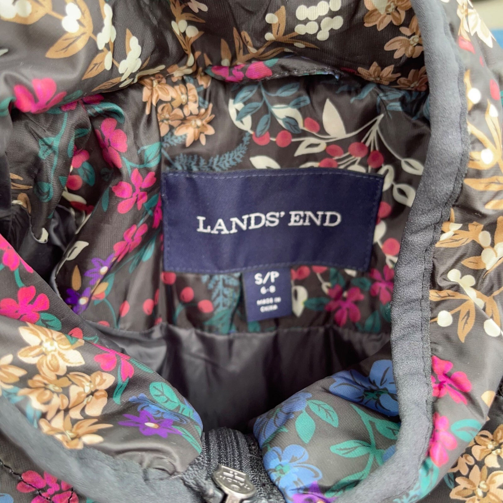 Lands' End SMALL Primaloft Lightweight Quilted Bo… - image 5