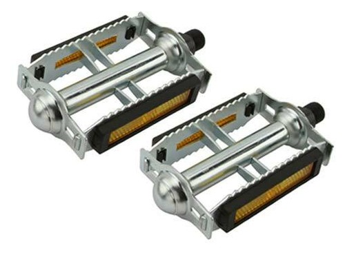 Bike 616 Steel Pedals 9/16 Chrome. bike 
