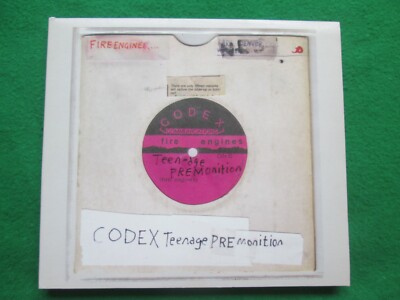 FIRE ENGINES - CODEX TEENAGE PREMONITION - 2005 DOMINO RECORDING - CD