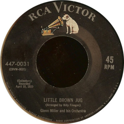 Glenn Miller And His Orchestra - Little Brown Jug / Adios (7'')