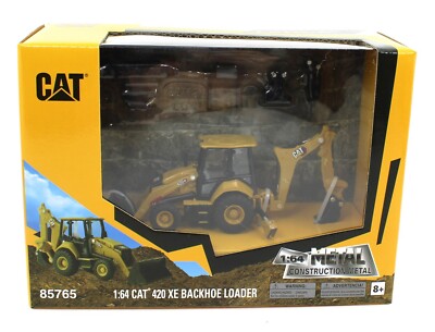 1:64 DIECAST MASTERS *CATERPILLAR CAT* 420XE Backhoe Loader 1:64 DIECAST MASTERS *CATERPILLAR CAT* 420XE Backhoe Loader