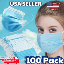 3-Ply Protective Disposable Face Mask Ear Loop Non Medical
