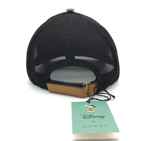 GUCCI Disney Micro GG Baseball Cap Mickey Mouse Collaboration Mesh Hat - Picture 4 of 9