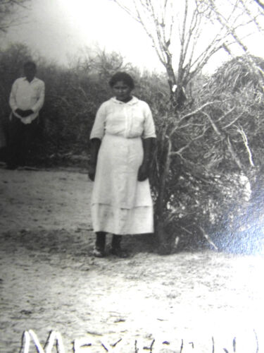 Orig 1910 MEXICAN WOMEN HUT REAL PHOTO RIO GRANDE TEXAS VTG JOHN PETER ESKILDSEN - Picture 4 of 6