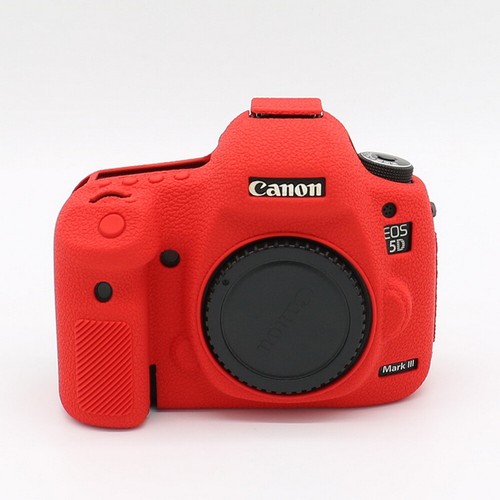 Silicone Cover Protector case For Can0n 5D3 6D 5D4 800D 80D 1300D 650D 700D 6D2 - Picture 10 of 11