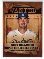 2021 Topps Big League Baseball Wanted #6 Cody Bellinger (Dodgers)