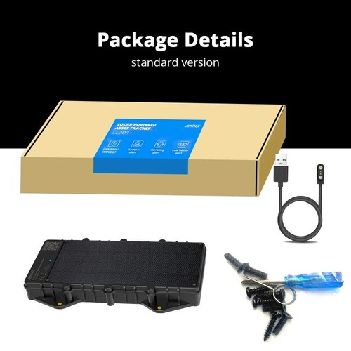 Jimi 4G Localizzatore GPS ad Energia Solare LL303 con Tracciamento in Tempo Reale IP67 Impermeabile - Foto 7 di 7