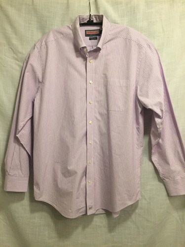Camicia elegante uomo Vineyard Vines Murray 100% cotone lunga slv a righe taglia L - Foto 2 di 8