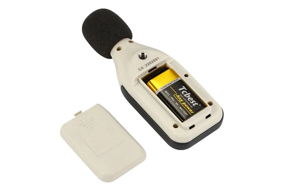 Digital Decibel Meter Sound Level Reader LCD Display Noise Monitor Tester - Image 3 of 4
