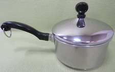 Farberware Impact Bonded Quality Stainless Steel  Saucepan  1qt INDUCTION READY!