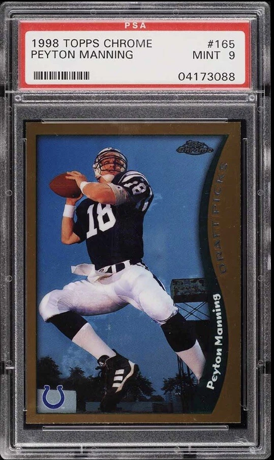 1998 Topps Chrome Peyton Manning #165