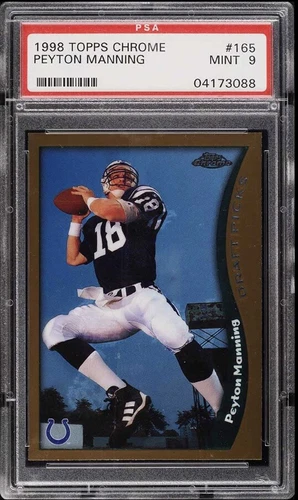 1998 Topps Chrome Peyton Manning #165