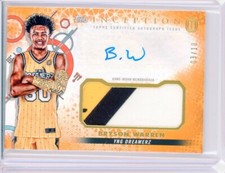 2022-23 Topps Overtime Elite Inception BRYSON WARREN Orang AUTO Patch RPA RC /10
