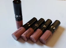 5 SEPHORA Mini Cream Lip Stain Liquid Lipstick 40 PINK TEA .04oz Each FREE SHIP