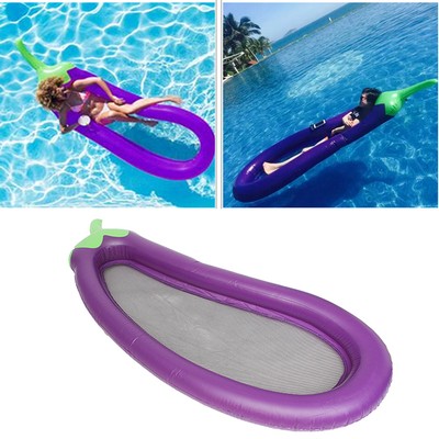 eggplant floatie