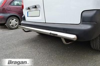 Heck StoßStange FüR Nissan Qashqai 2014-2021 4X4 Edelstahl Stups Kinn ZubehöR