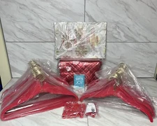 72 Shirt & Suit Huggable Hangers By JOY Mangano + Clips - Hooks & More - In Red