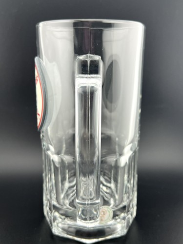 Metal Decal Boston Red Sox Major League Baseball MLB 32oz Glass Cup Mug w/Handle - Picture 4 of 10