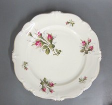 Speiseteller 25,5 cm Teller Rosenthal Pompadour Moosrose Goldrand