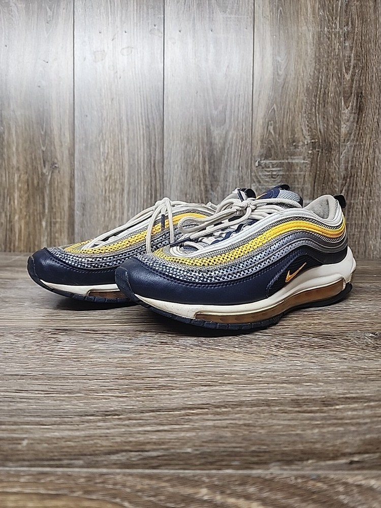 Nike Air Max 97 RF Youth 6Y Midnight Navy Laser Orange BV0050-400