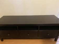 TV Bank Hemnes Ikea schwarzbraun