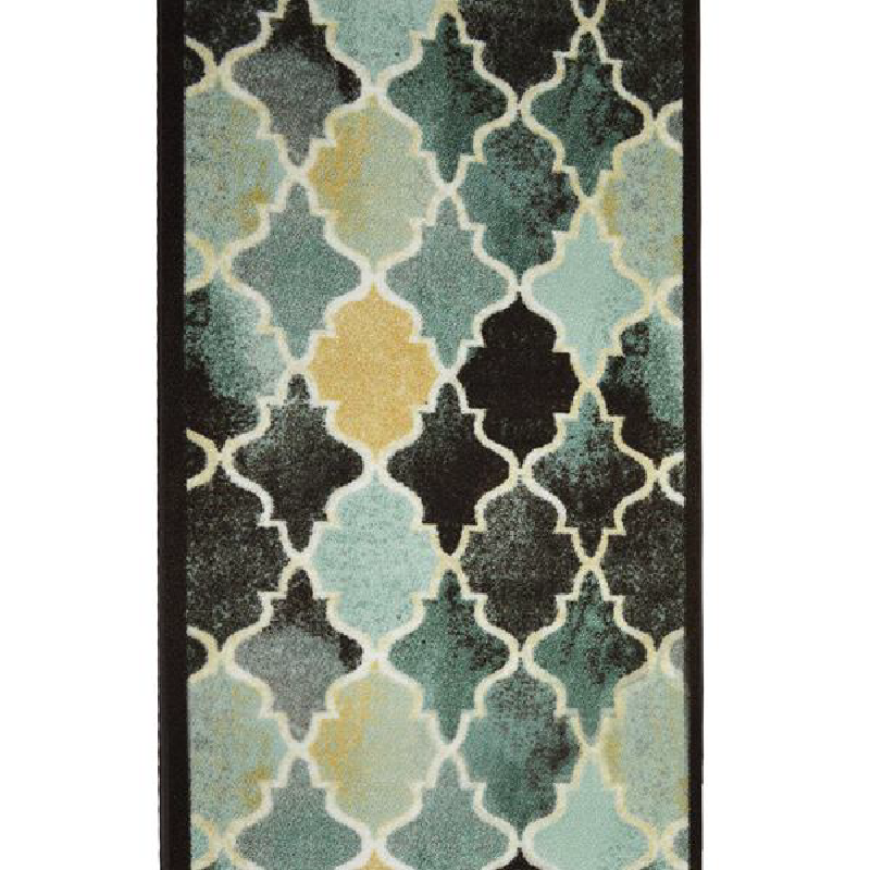 Stair Runner Non Slip Extra Long Washable Hall Carpet Mat Rug Teal