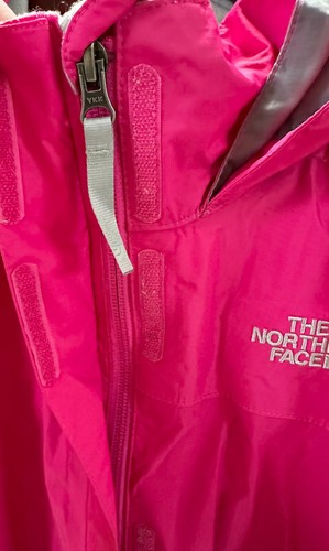 The North Face Jacket Youth Girls Large 14/16 Pink Hyvent Full Zip Waterproof - Picture 6 of 12