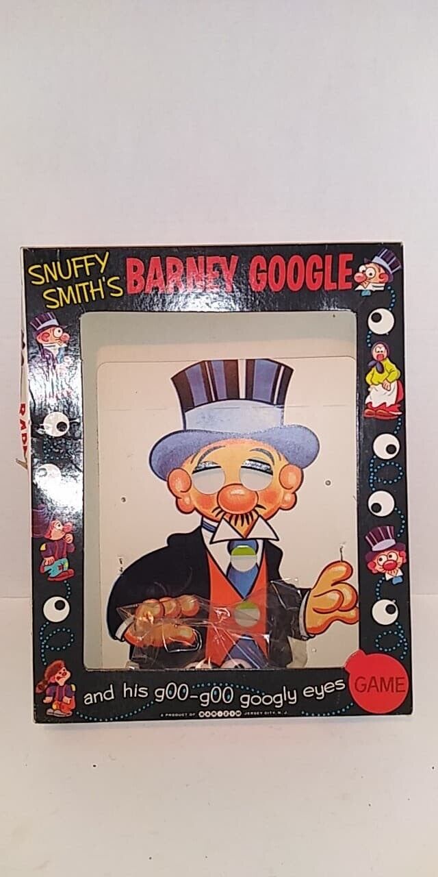 Vintage Snuffy Smith Barney Google Game Goo Goo Googly Eyes 1960s eBay